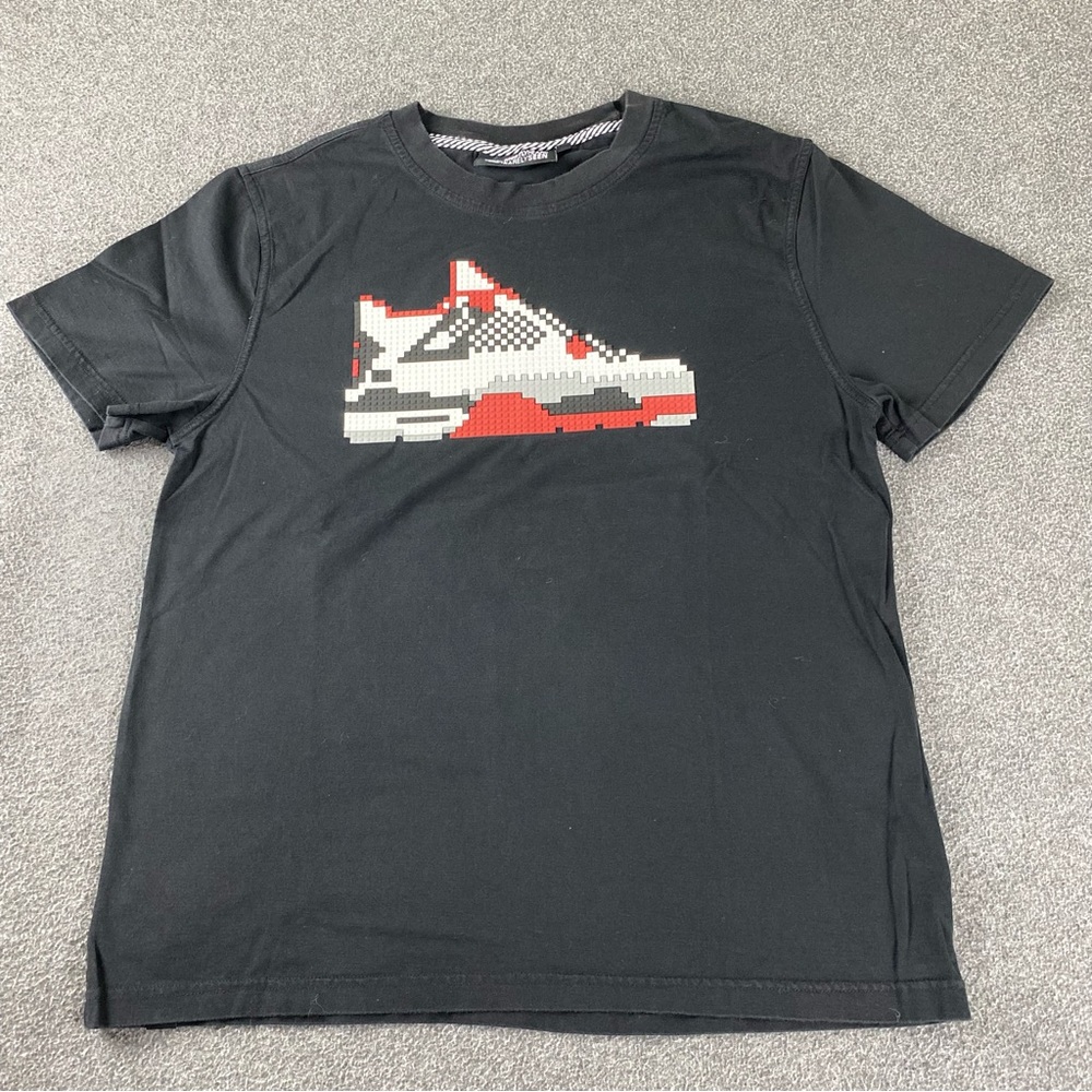Mostly Heard Rarely Seen 8-Bit Jordan 4 Black Men’s T-Shirt Size Medium